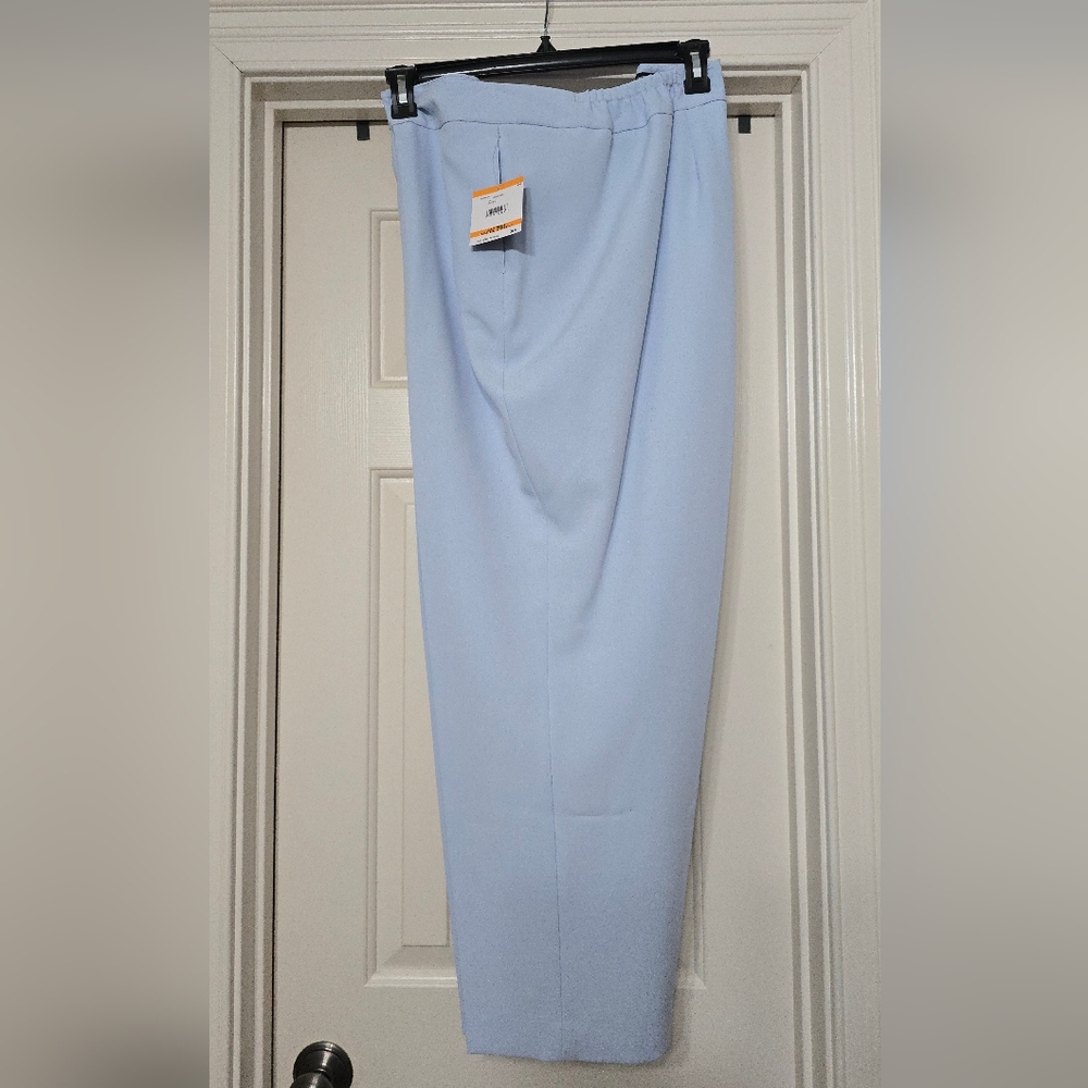Kasper Powder Blue Women's Pants Size 24W NWT